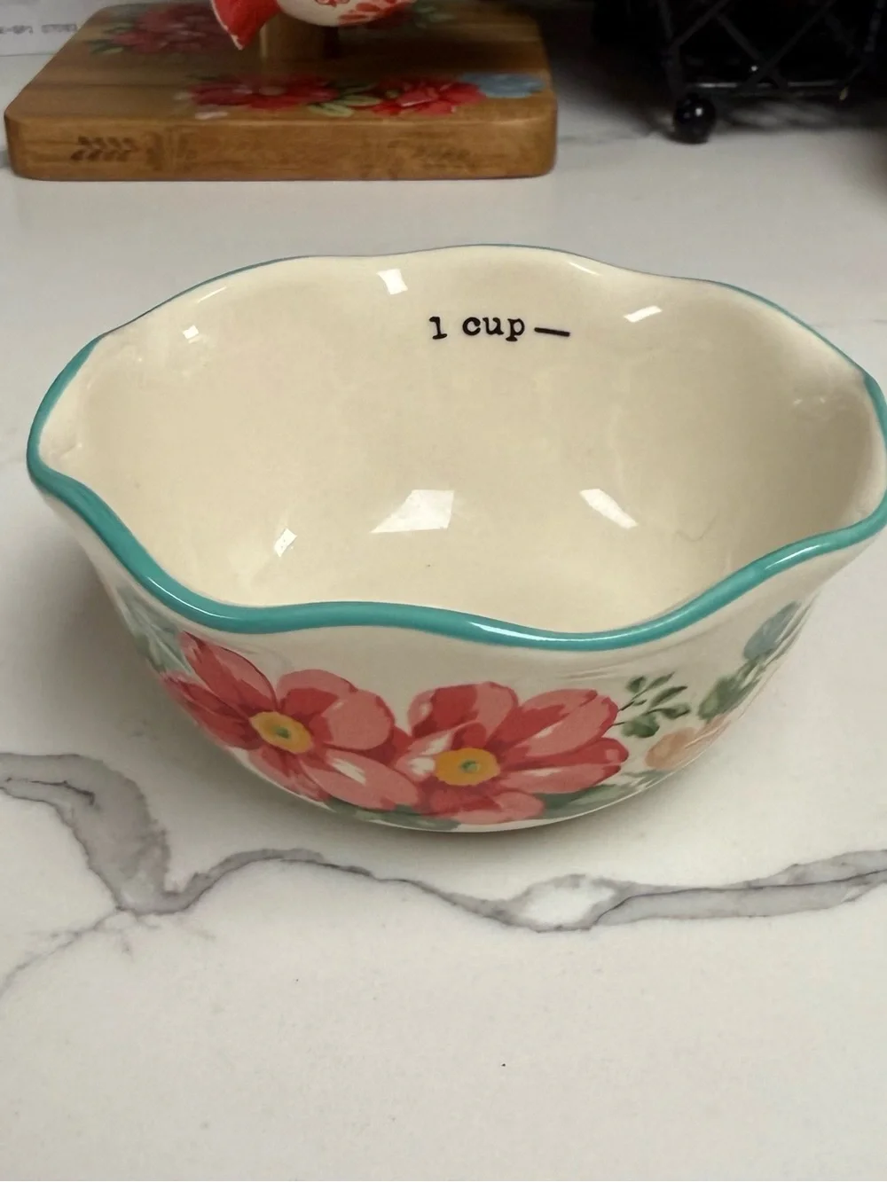 Pioneer Woman Vintage Floral Measuring Cups